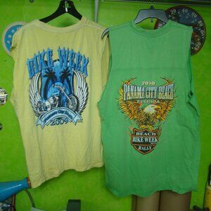 Pair of Panama City Beach Bike Week Shirt Mens XL from  2009 / 2010 motorcycle